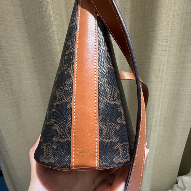 Celine水桶包 老花-5