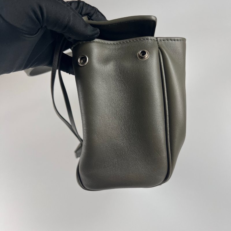 BALENCIAGA 795456 軍綠色REDEO MINI包-3