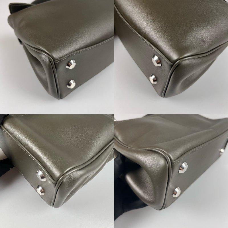 BALENCIAGA 795456 軍綠色REDEO MINI包-11