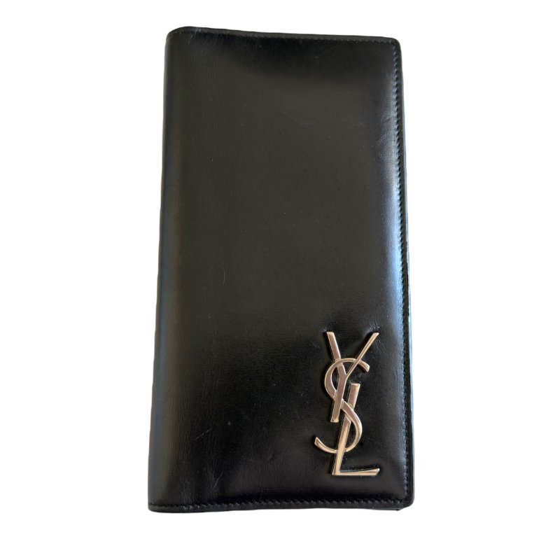 SAINT LAURENT YSL Cassandre Continental 長銀包-4