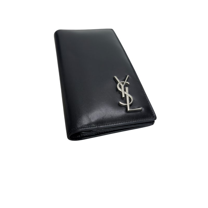SAINT LAURENT YSL Cassandre Continental 長銀包-6