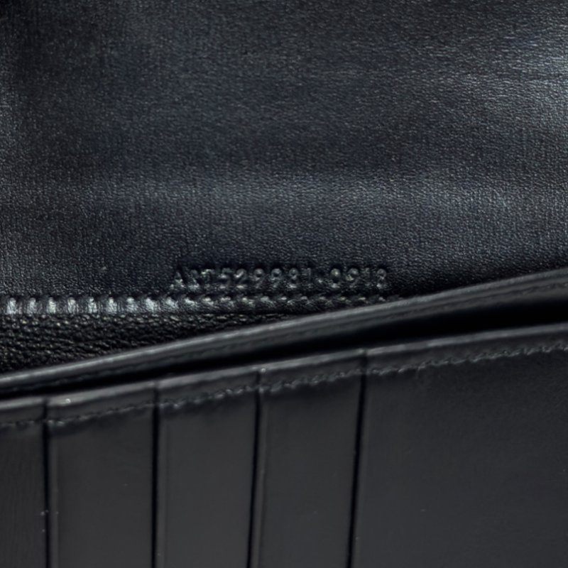 SAINT LAURENT YSL Cassandre Continental 長銀包-18