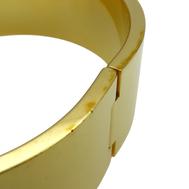 粉色琺瑯 金色鍍金 Clic Clac H 手環【HERMES 愛馬仕】-8