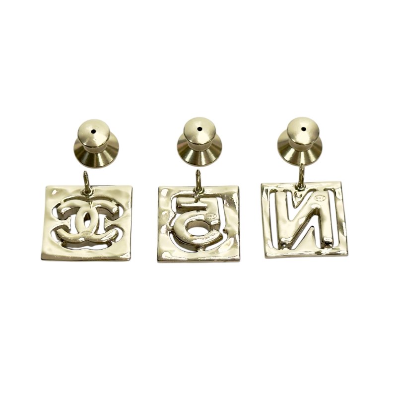 CHANEL CC 水鑽 *一套3個* 扣針組合-7