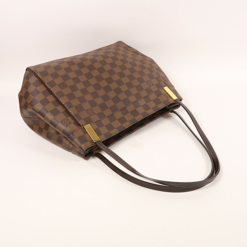LOUIS VUITTON Damier Marylebone PM金扣肩背袋-7