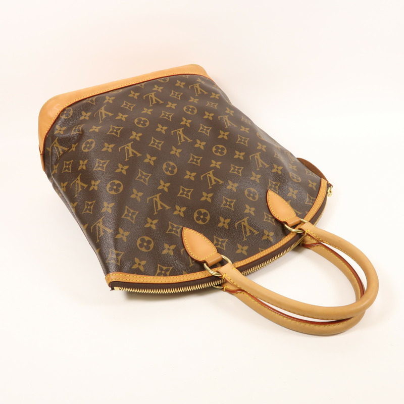 LOUIS VUITTON Monogram Lockit Vertical金扣手挽袋-7