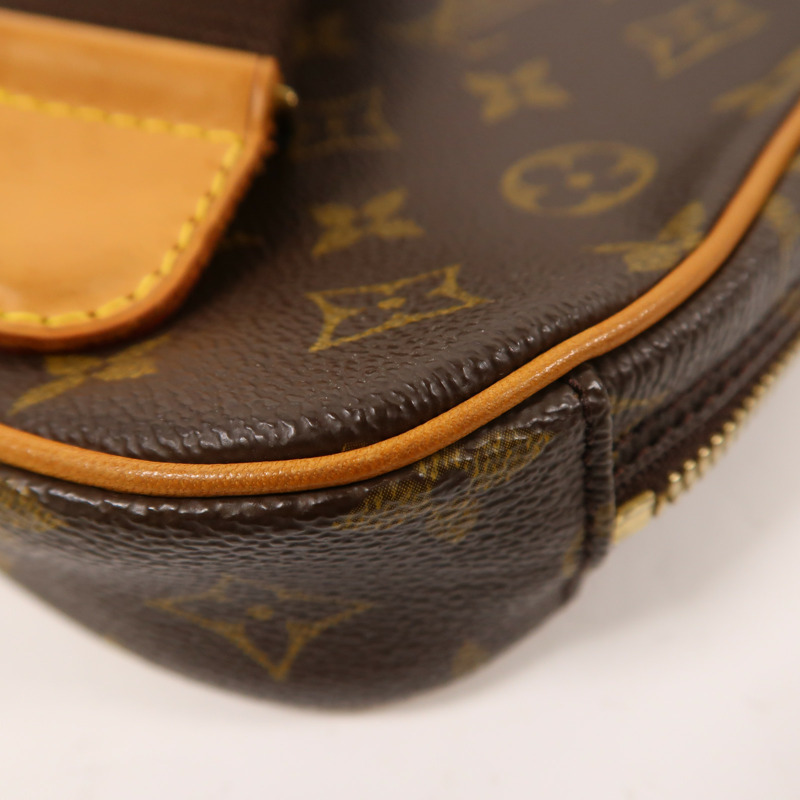 LOUIS VUITTON Monogram Pochette Gange金扣肩背袋-10
