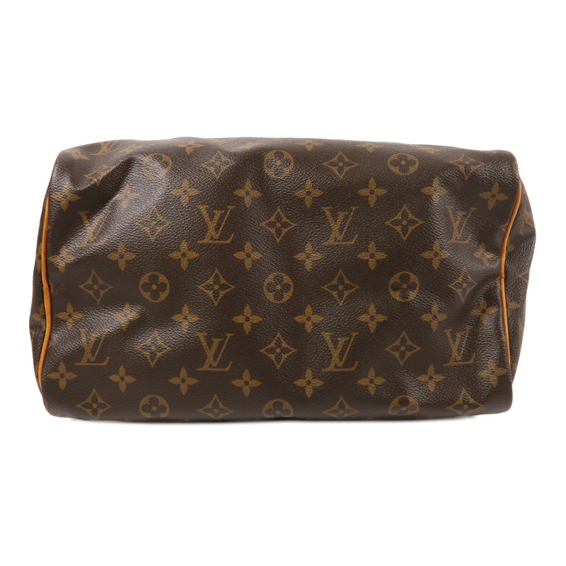 LOUIS VUITTON Monogram Speedy 30金扣手挽袋-3