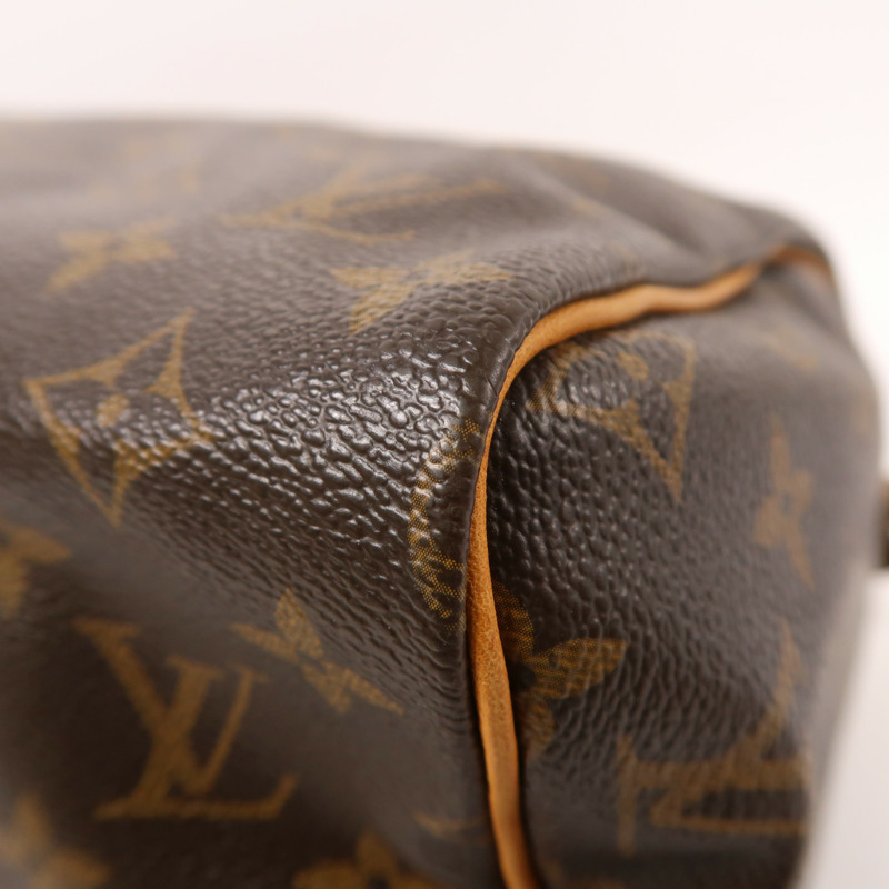 LOUIS VUITTON Monogram Speedy 30金扣手挽袋-8