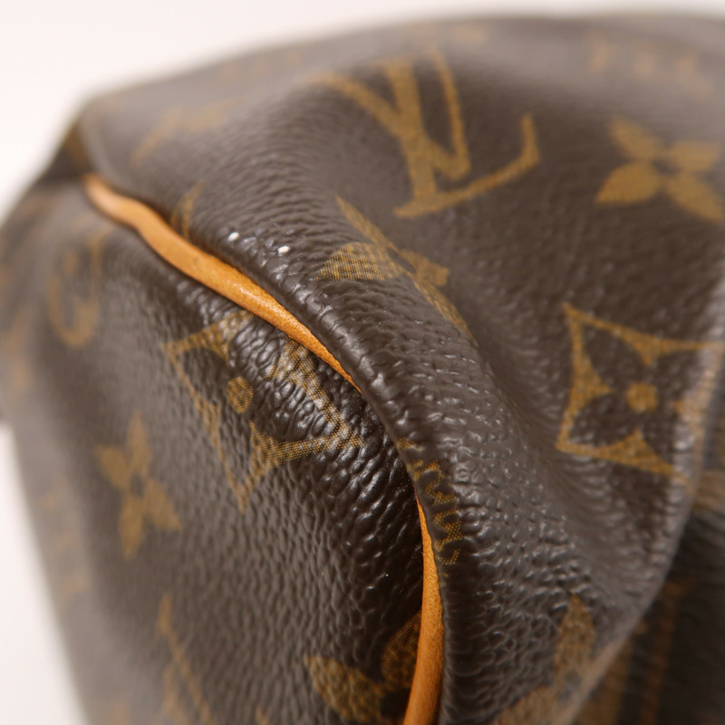 LOUIS VUITTON Monogram Speedy 30金扣手挽袋-9