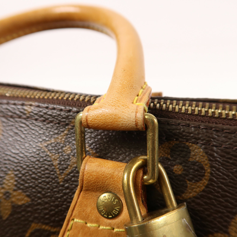 LOUIS VUITTON Monogram Speedy 30金扣手挽袋-13