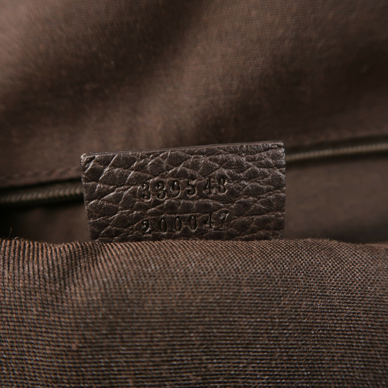 GUCCI PVC Shoulder Bag金扣肩背袋-6