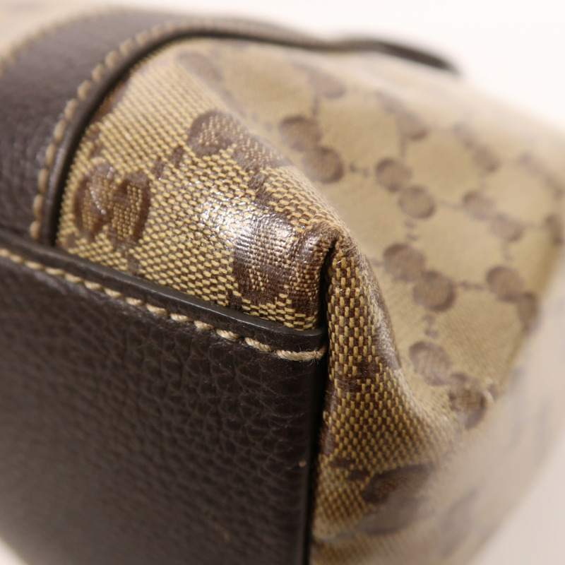 GUCCI PVC Shoulder Bag金扣肩背袋-8