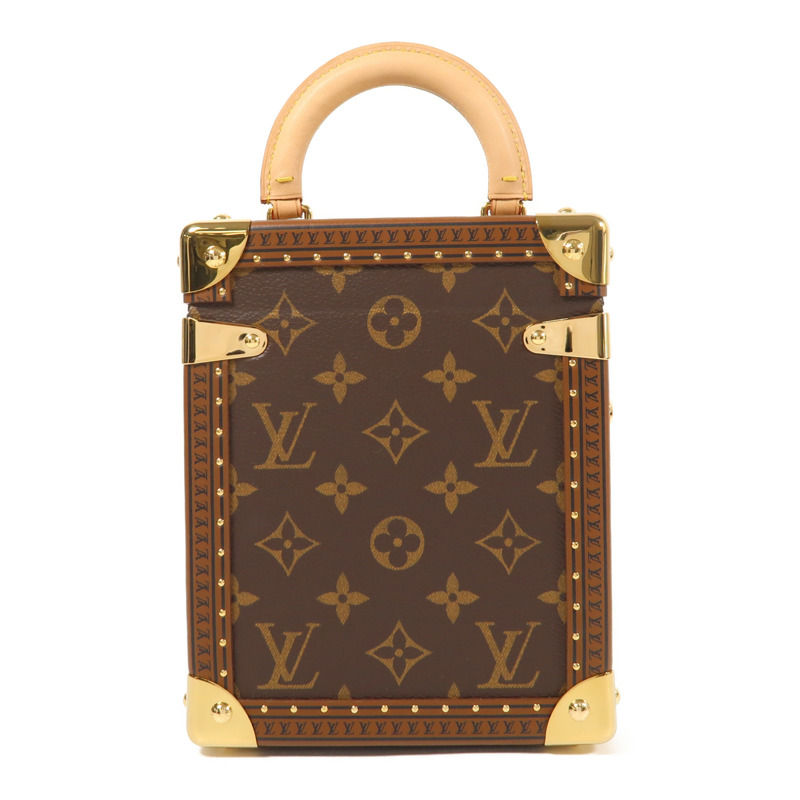 LOUIS VUITTON Monogram Camera Box金扣手挽肩背兩用袋-1