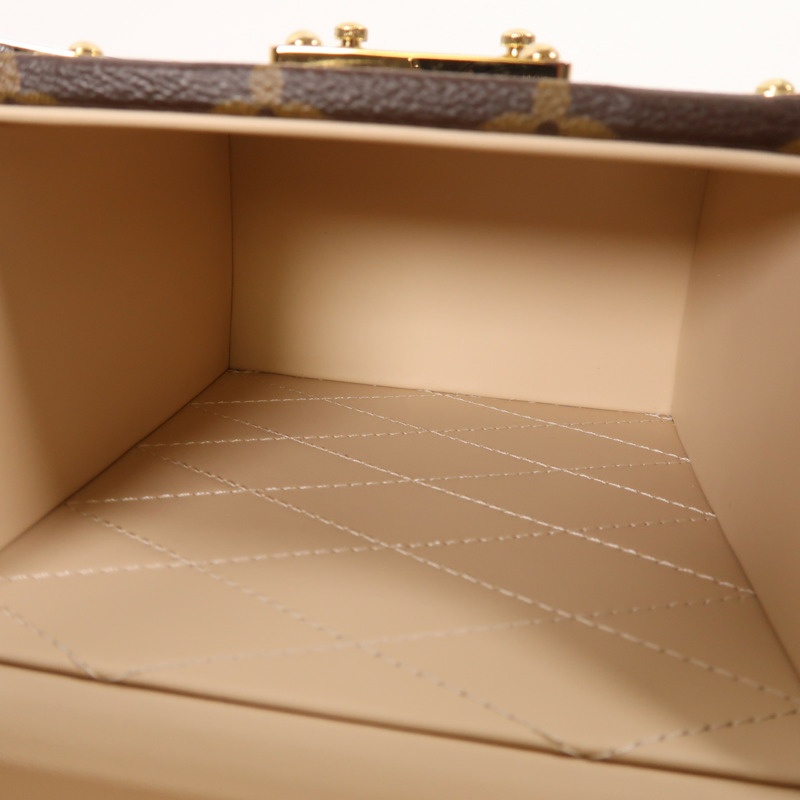 LOUIS VUITTON Monogram Camera Box金扣手挽肩背兩用袋-4