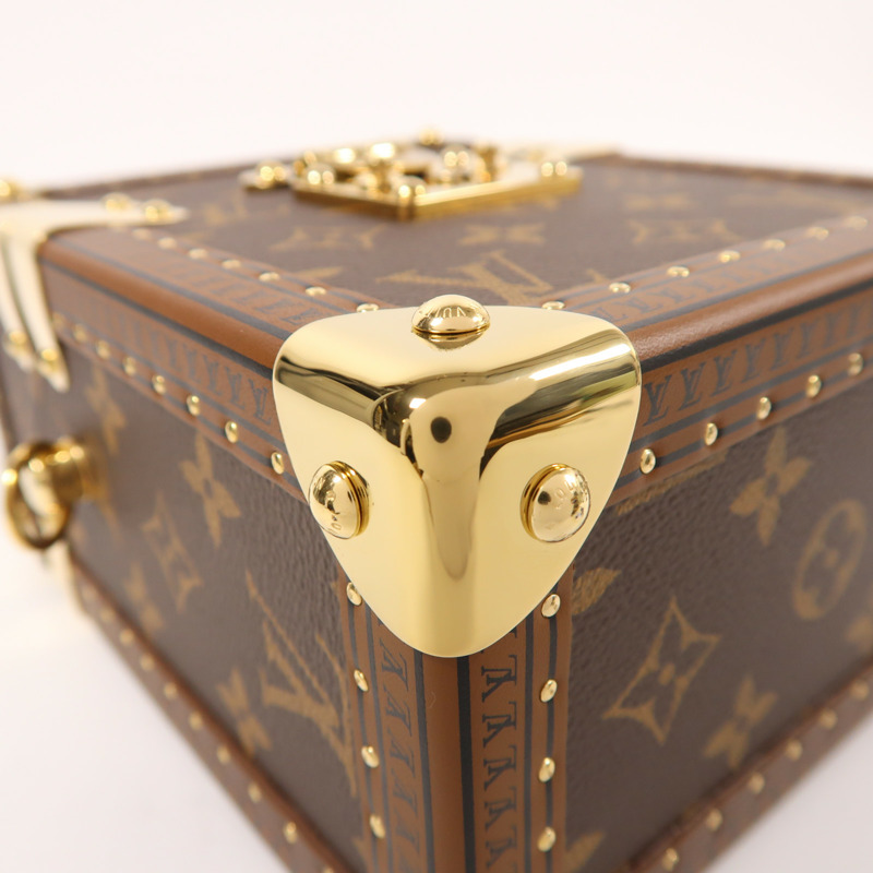 LOUIS VUITTON Monogram Camera Box金扣手挽肩背兩用袋-10