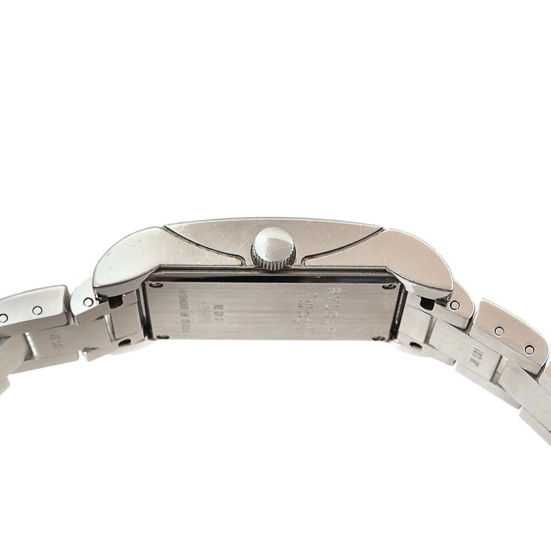 寶格麗 Rettangolo RT39S 女士黑色石英腕錶-4