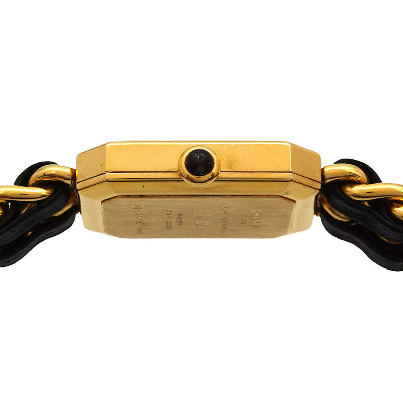 香奈兒 (CHANEL) Premiere 女士腕錶，M 碼，H0001，黑金配色，石英機芯-4