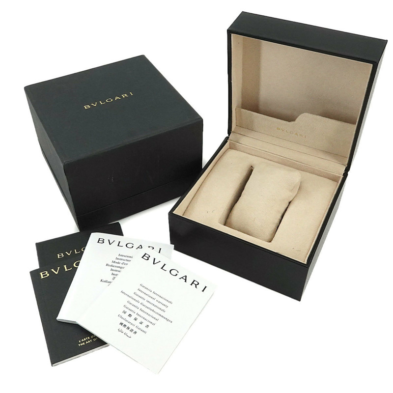 寶格麗 B-Zero1 BZ30S 女士日月光鑽石黑色石英腕錶-1