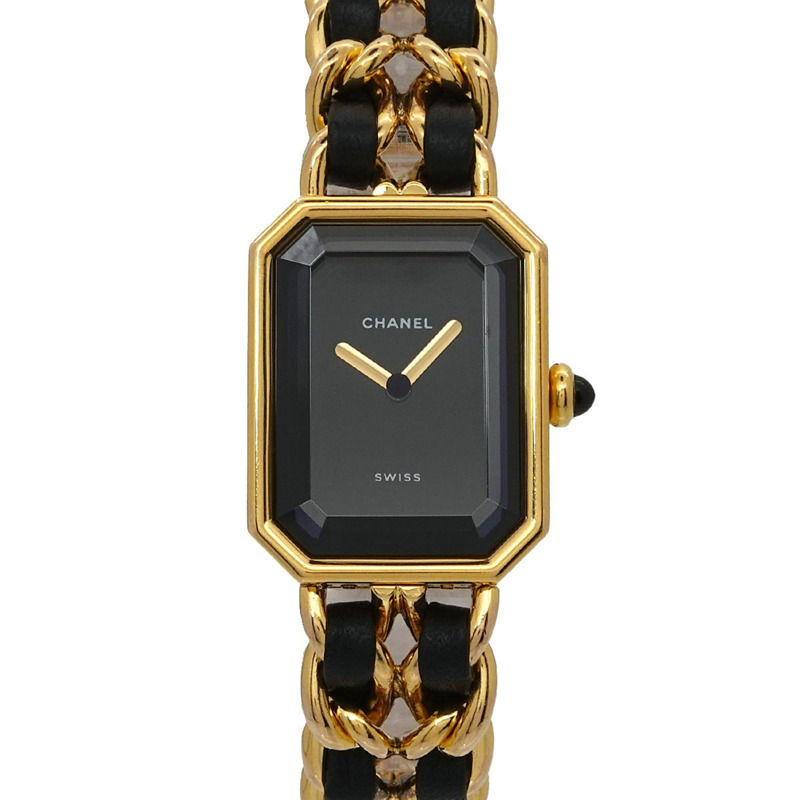 香奈兒 (CHANEL) Premiere 女士腕錶,M 碼,H0001,黑金配色,石英機芯-0