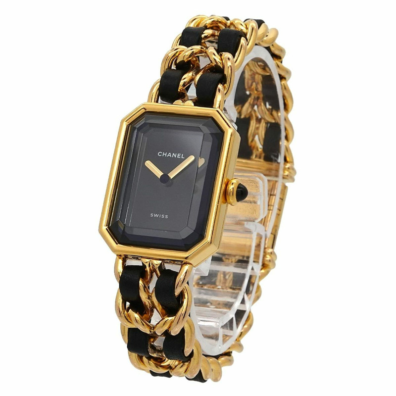 香奈兒 (CHANEL) Premiere 女士腕錶,M 碼,H0001,黑金配色,石英機芯-1