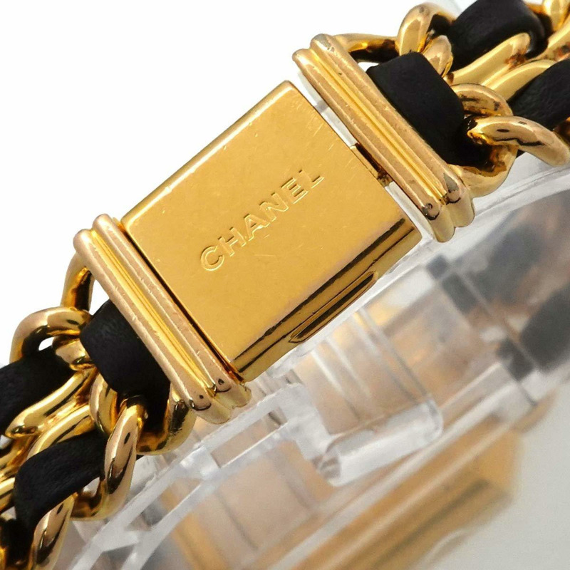 香奈兒 (CHANEL) Premiere 女士腕錶,M 碼,H0001,黑金配色,石英機芯-5