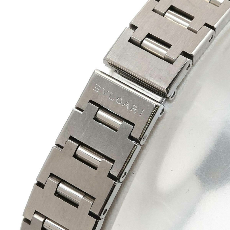 寶格麗 (BVLGARI) Date BB23SSD 女士腕錶 黑色石英錶-6