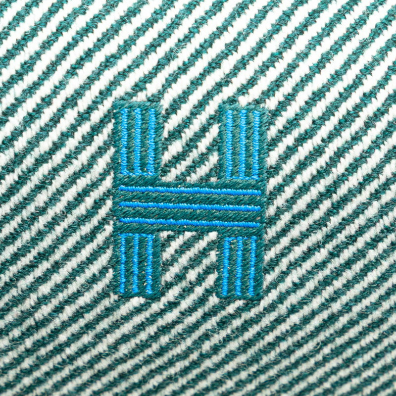 愛馬仕 Hermès Brid A 黑色 PM 手提包，綠色、藍色和橙色帆布材質，女士款-3