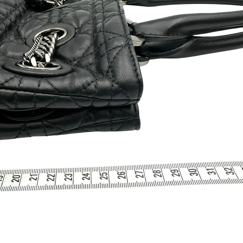 【美收精品】DIOR 黑色手提包 B-961【隔月月中將轉賣至日本 上架期限30天】-15