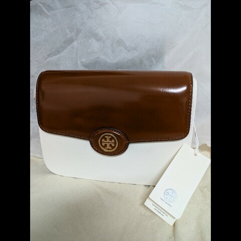 全新 🌈Tory Burch🌈 Robinson 棕色豆腐包