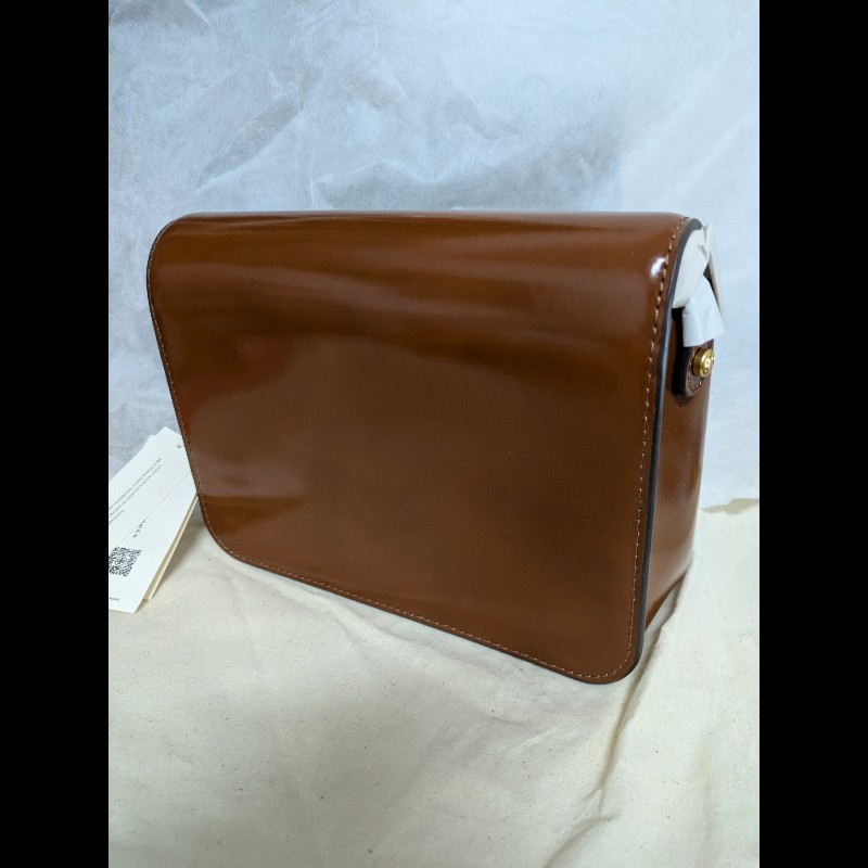 全新 🌈Tory Burch🌈 Robinson 棕色豆腐包-1