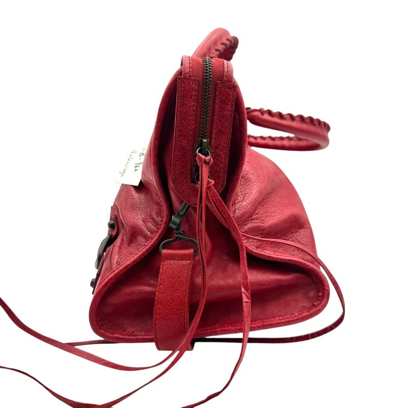 【美收精品】BALENCIAGA 紅色機車包 B-962【隔月月中將轉賣至日本 上架期限30天】-2