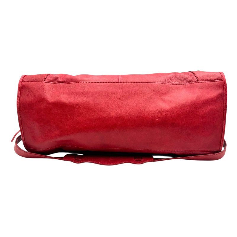 【美收精品】BALENCIAGA 紅色機車包 B-962【隔月月中將轉賣至日本 上架期限30天】-4