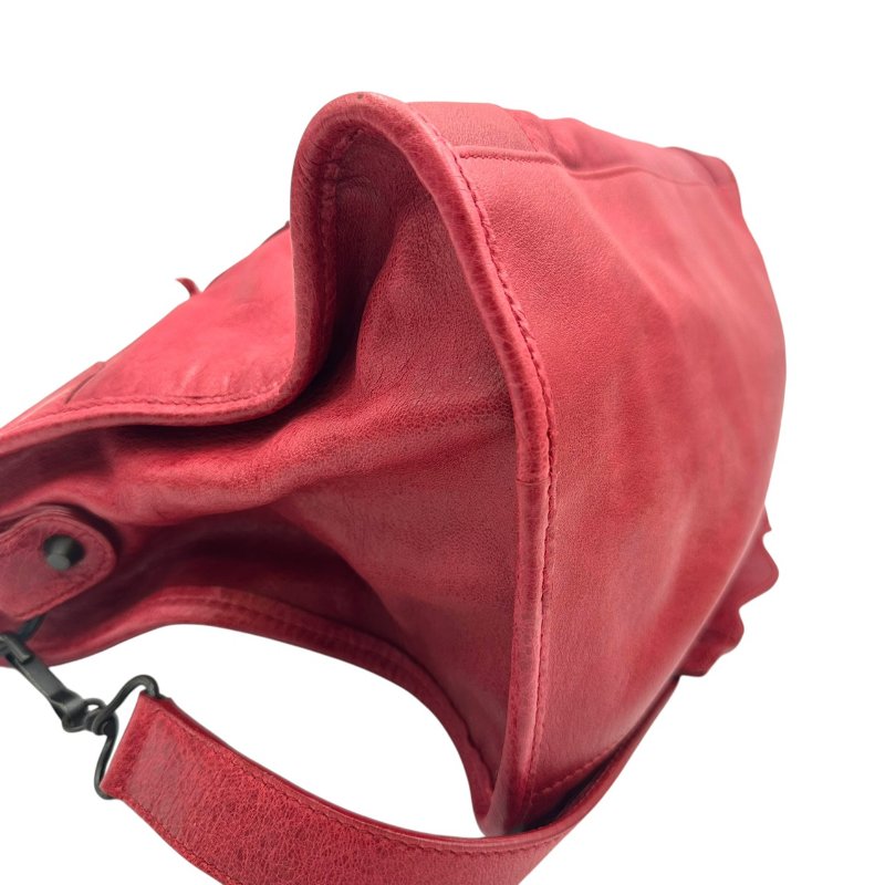 【美收精品】BALENCIAGA 紅色機車包 B-962【隔月月中將轉賣至日本 上架期限30天】-6