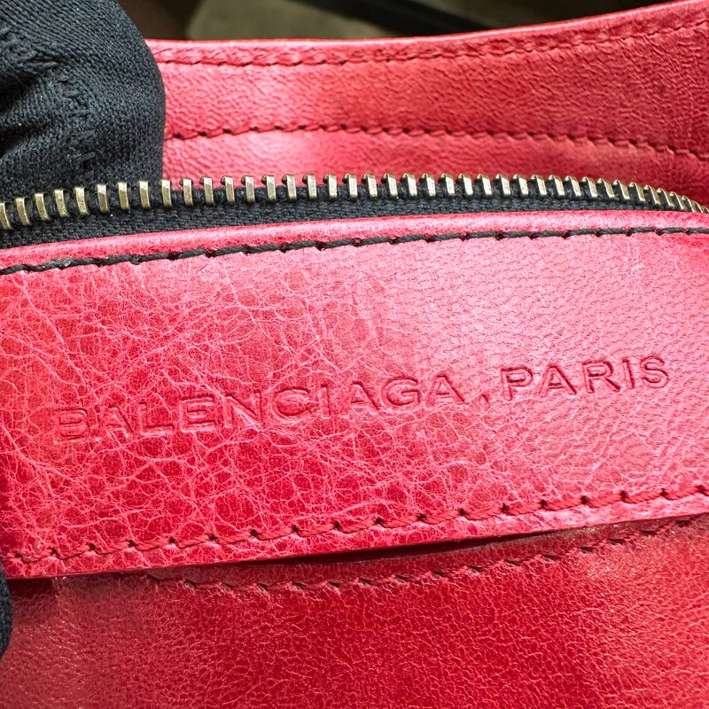 【美收精品】BALENCIAGA 紅色機車包 B-962【隔月月中將轉賣至日本 上架期限30天】-9