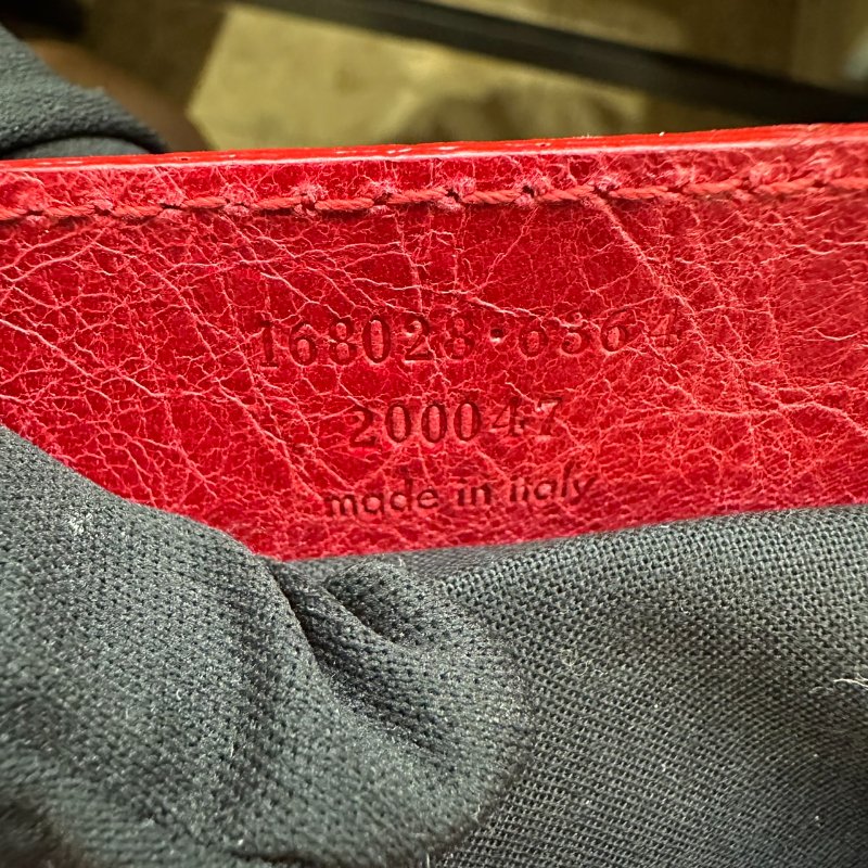 【美收精品】BALENCIAGA 紅色機車包 B-962【隔月月中將轉賣至日本 上架期限30天】-10