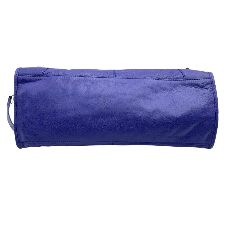 【美收精品】BALENCIAGA 深藍機車包 B-963【隔月月中將轉賣至日本 上架期限30天】-4