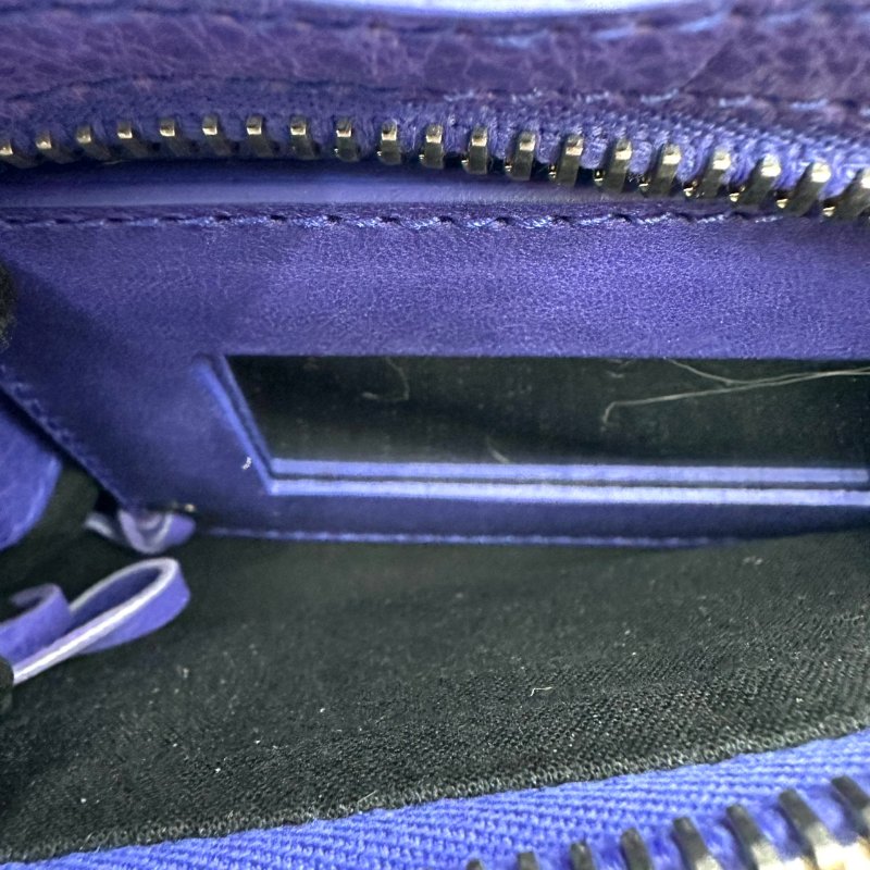 【美收精品】BALENCIAGA 深藍機車包 B-963【隔月月中將轉賣至日本 上架期限30天】-12