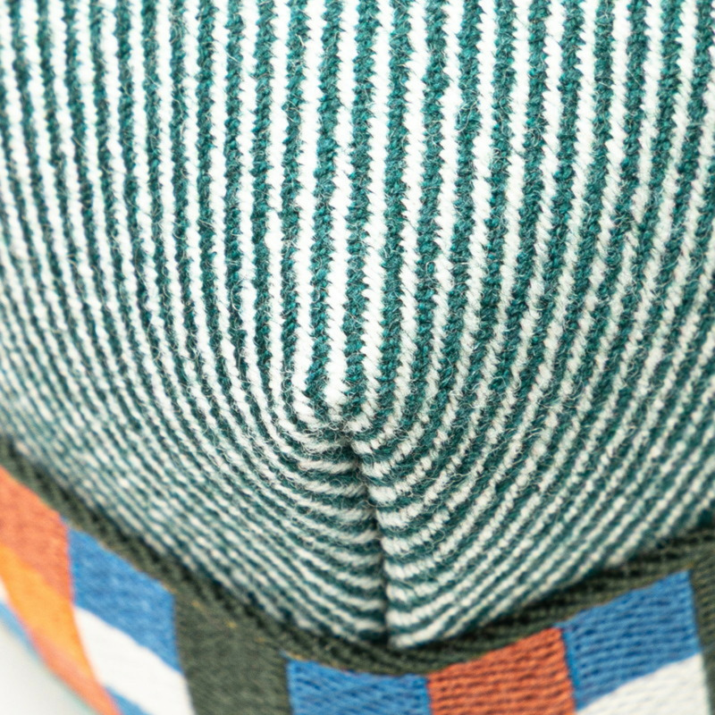 愛馬仕 Hermès Bride A 黑色 Au Carré PM 手提包/手拿包,森林綠印花 H 女士款-3