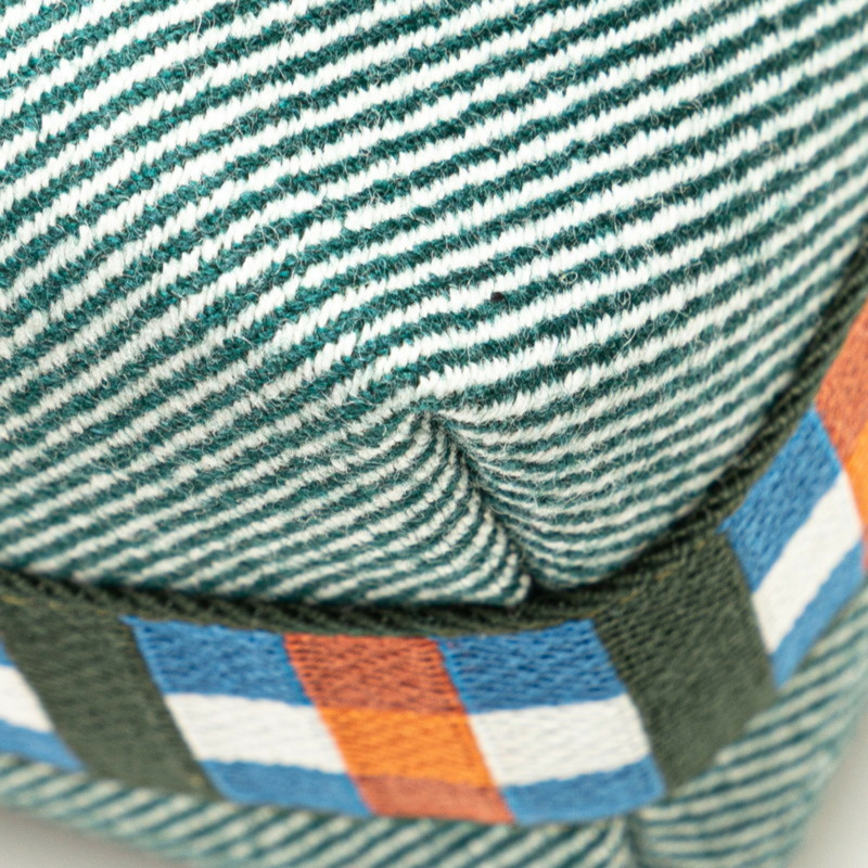 愛馬仕 Hermès Bride A 黑色 Au Carré PM 手提包/手拿包,森林綠印花 H 女士款-4