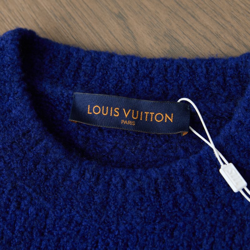 ❤️ LV 克萊因藍 時尚毛衣-3