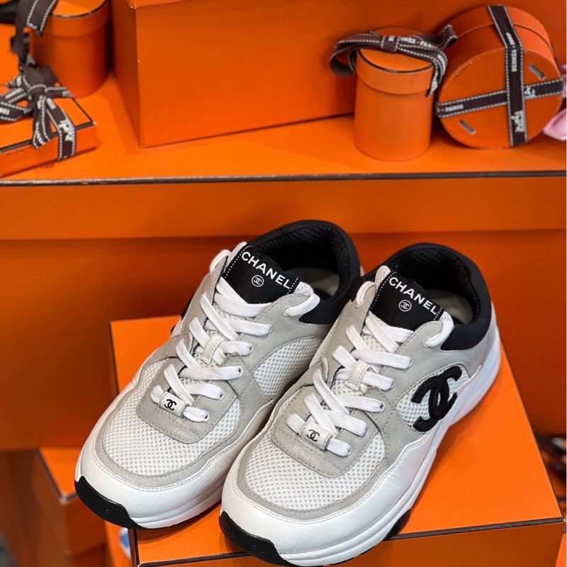 Chanel/香奈兒 熊貓拼色運動鞋 37.5碼-0