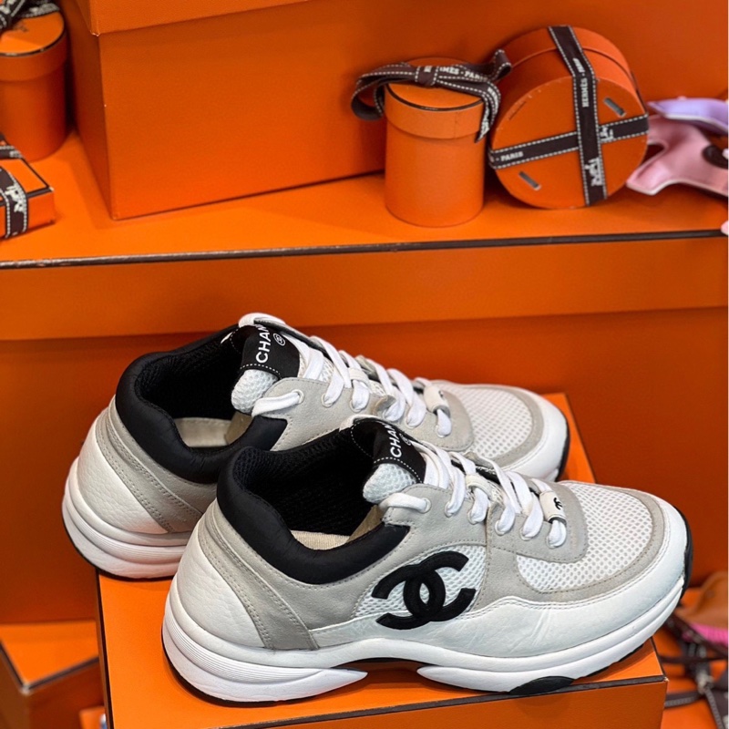Chanel/香奈兒 熊貓拼色運動鞋 37.5碼-6