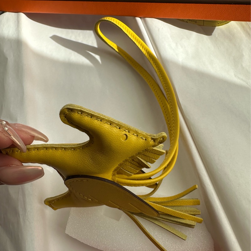 Hermes黃色小飛馬-6