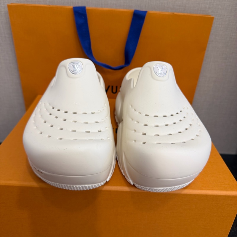 全新LOUIS VUITTON 厚底拖鞋-5