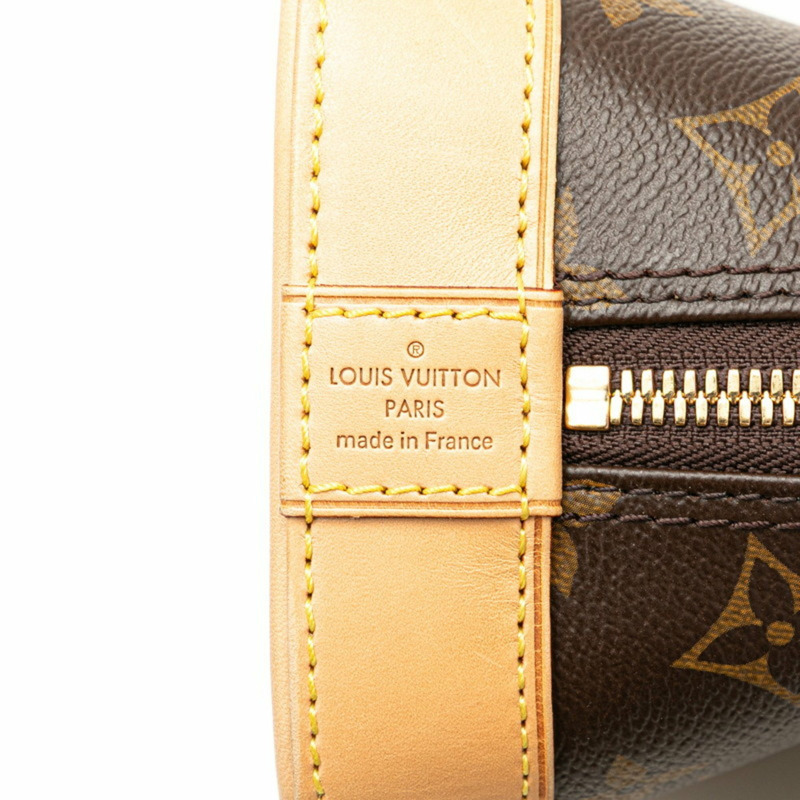 路易威登 Monogram Alma BB 手提包/肩背包，兩款，M53152，棕色皮革，女士款，LOUIS VUITTON-6