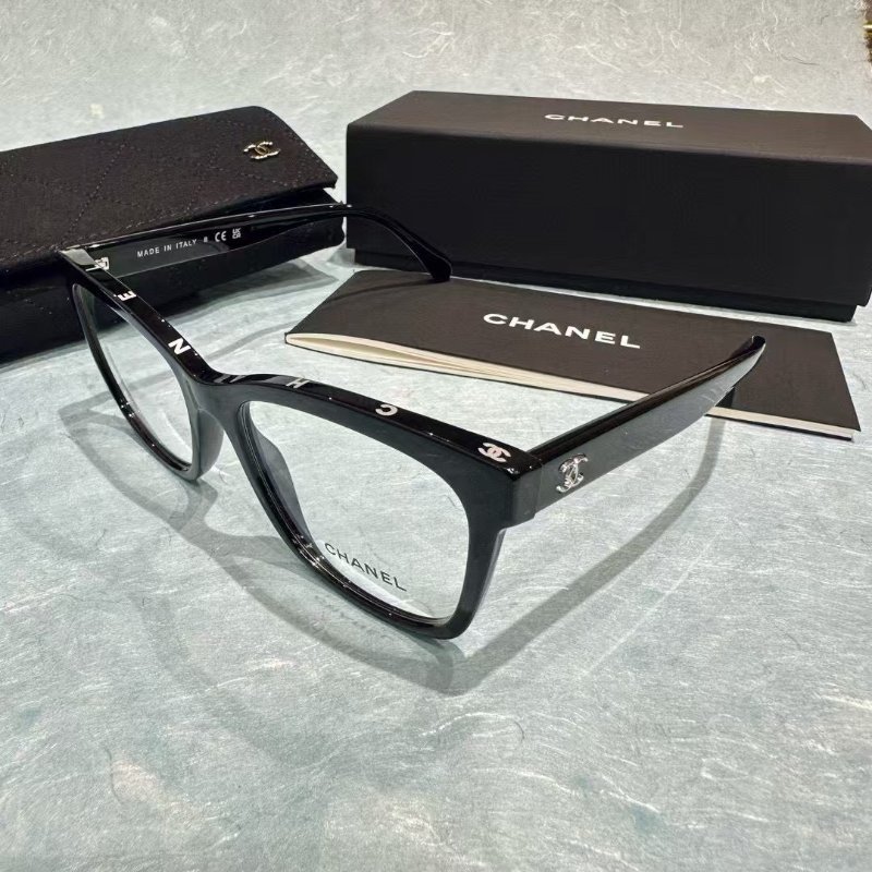 ✨Chanel 平光眼鏡 ch3392全新全配-5