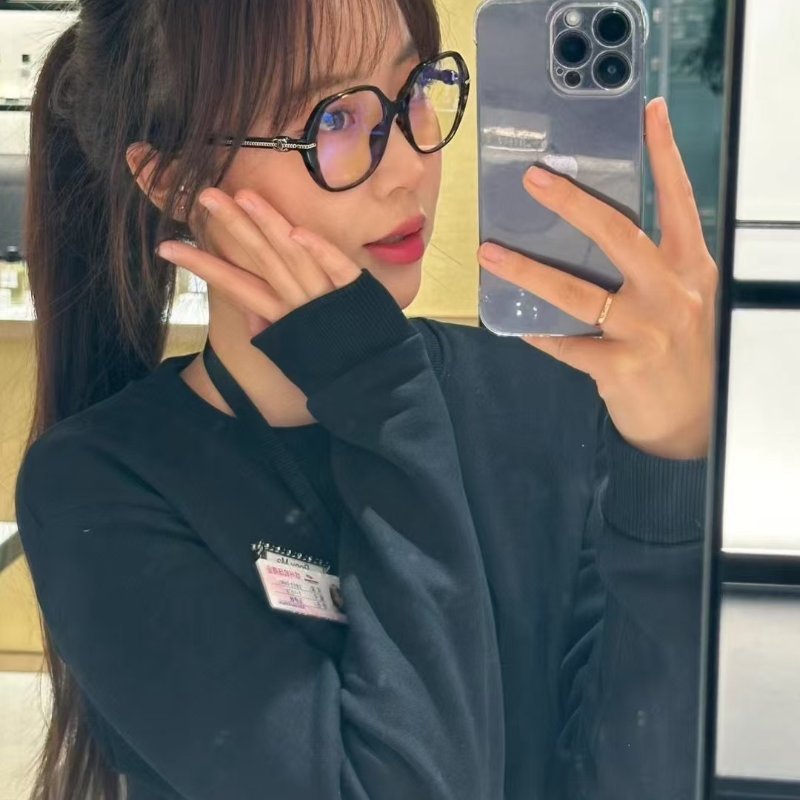 ✨Chanel 多邊型平光眼鏡 可修飾臉型 全新全配-0