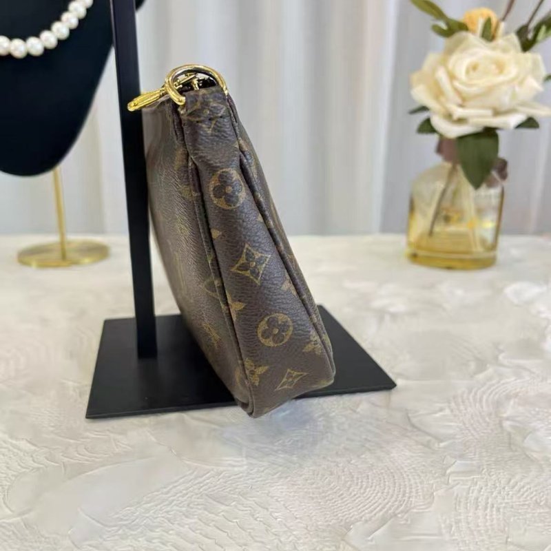 ✨Louis Vuitton 五合一 綠肩帶 24*13.5*4 99新 配件塵袋-5