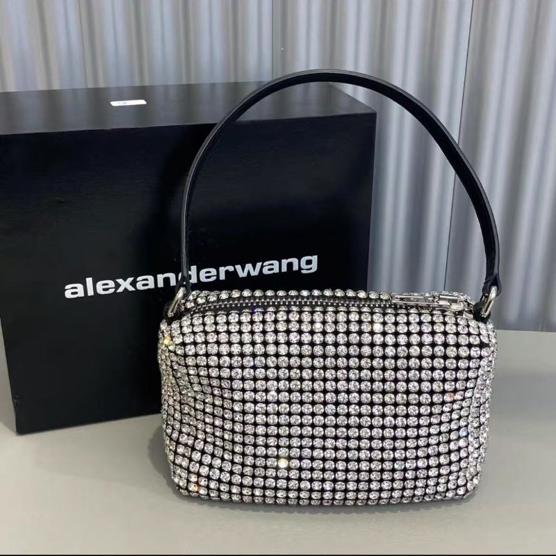 Alexander wang 鑽石包 肯豆同款17*10 99新 配件盒子-2